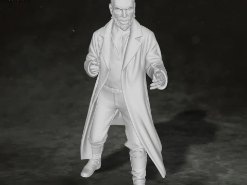 Fenrir Greyback Harry Potter Action Figure Custom 3D Print Model 3D print model 3D Print Model