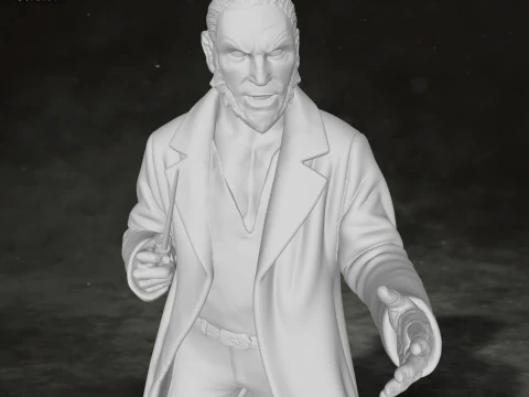 Fenrir Greyback Harry Potter Action Figure Custom 3D Print Model 3D print model 3D Print Model