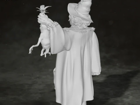 Pomona Sprout Harry Potter Action Figure Custom 3D Print Model 3D Print Model