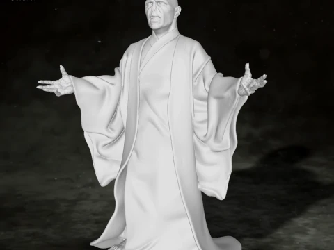 Harry Potter Lord Voldemort Action Figures Custom 3D Print Model