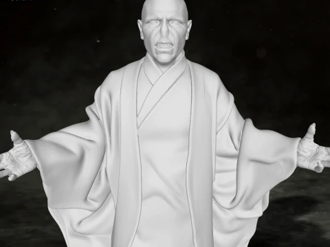 Harry Potter Lord Voldemort Action Figures Custom 3D Print Model