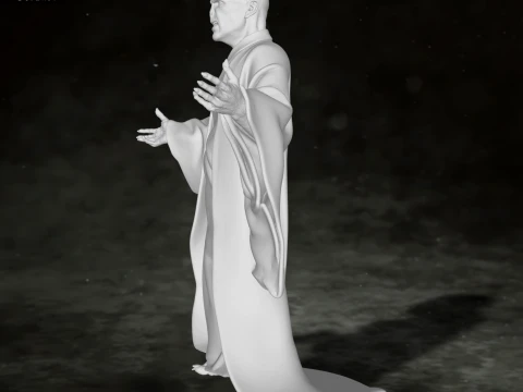 Harry Potter Lord Voldemort Action Figures Custom 3D Print Model