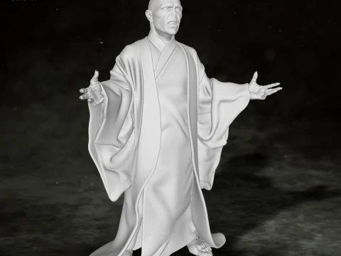 Harry Potter Lord Voldemort Action Figures Custom 3D Print Model