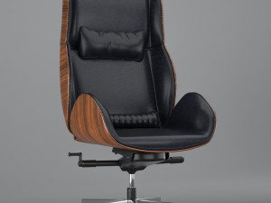 luxter modeling-vaghi executive armchair 3Dモデル