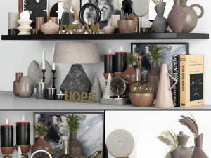 luxter modeling-decorative set vol 1 3D-Modell
