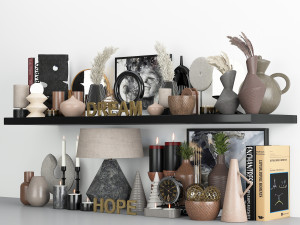 luxter modeling-decorative set vol 1 3D-Modell