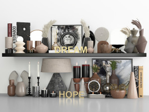 luxter modeling-decorative set vol 1 3D-Modell