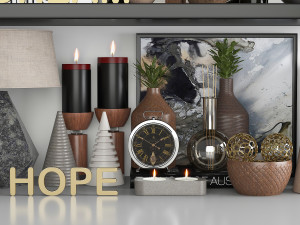 luxter modeling-decorative set vol 1 3D-Modell