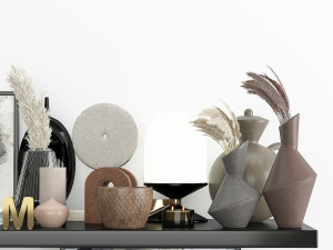 luxter modeling-decorative set vol 1 3D-Modell