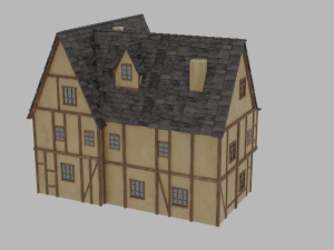 medieval house 3D Model