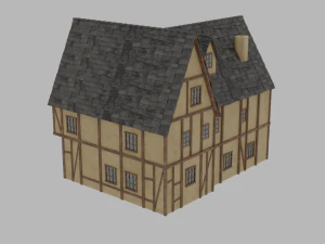 medieval house 3D Model