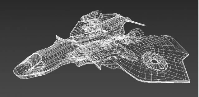 aircraft 3D Model .c4d .max .obj .3ds .fbx .stl .blend 