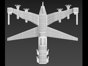 aircraft Modello 3D