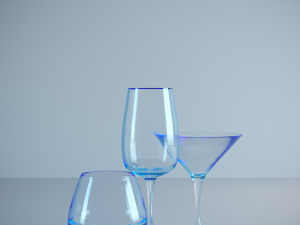 glasses Modelo 3D