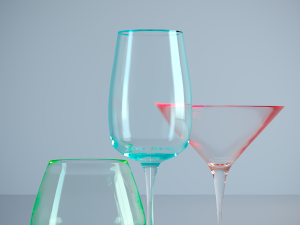 glasses Modelo 3D
