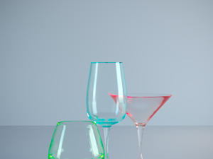 glasses Modelo 3D