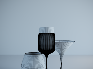 glasses Modelo 3D