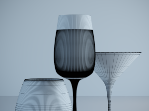 glasses Modelo 3D