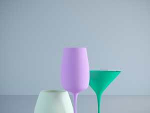glasses Modelo 3D