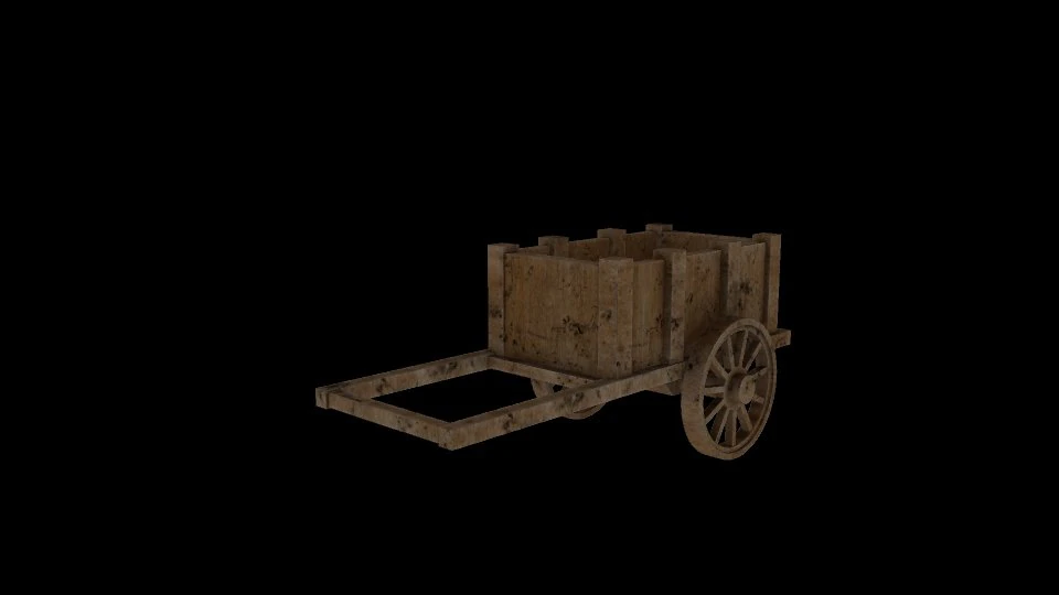 왜건 3D 모델 .c4d .max .obj .3ds .fbx .stl .blend 