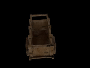 wagon 3Dモデル