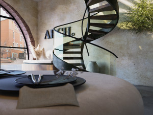 arch cafe project Modelo 3D
