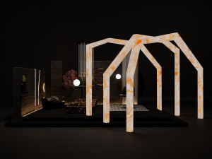 zone 7 abstract collection 3D Model