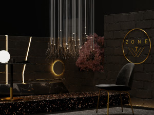 zone 7 abstract collection 3D Model