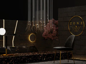zone 7 abstract collection 3D Model
