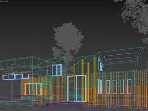 melted house project 3D Model