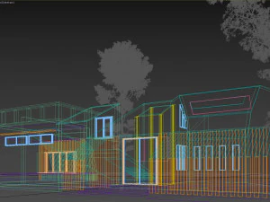 projeto de casa derretida Modelo 3D