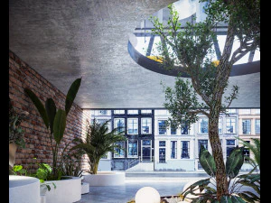 projeto de casa flutuante Modelo 3D