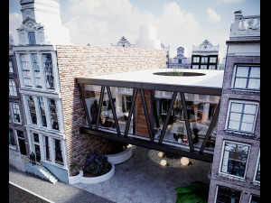 floating house project 3Dモデル