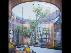 projeto de casa flutuante Modelo 3D