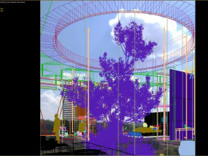 projeto de casa flutuante Modelo 3D