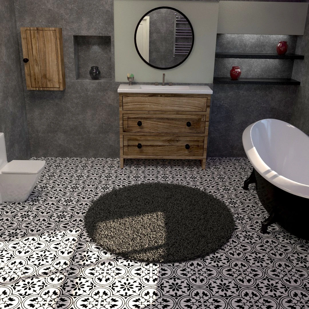 bathroom 3D Model .c4d .max .obj .3ds .fbx .stl .blend
