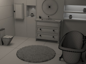 bathroom 3Dモデル