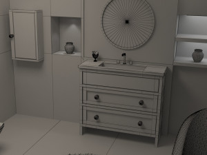 bathroom 3Dモデル