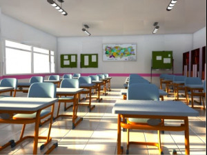 Classroom Modelo 3D