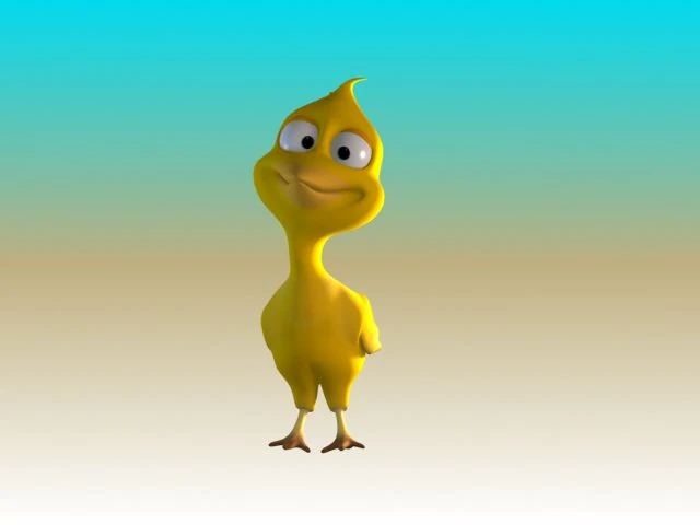chicken 3D Model .c4d .max .obj .3ds .fbx .stl .blend 