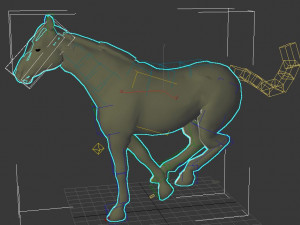 horse 3Dモデル
