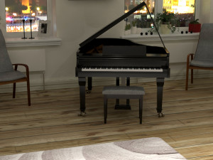 piano Modello 3D
