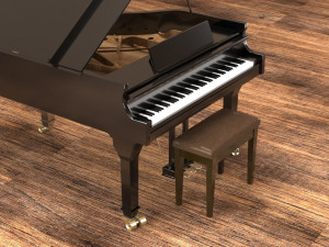 piano Modello 3D