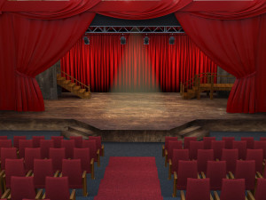 theater Modello 3D