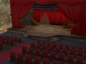 theater 3Dモデル