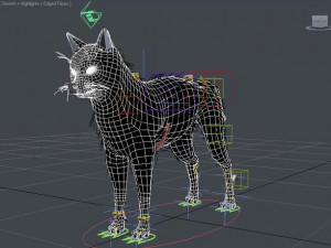 cat 3D Модель