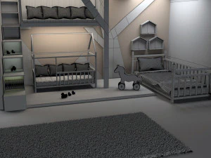 childrens room 3D Model