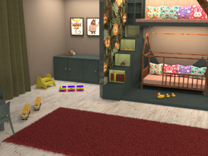 childrens room Modelo 3D