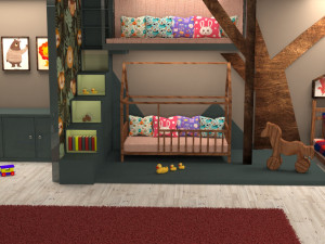 childrens room 3D 모델