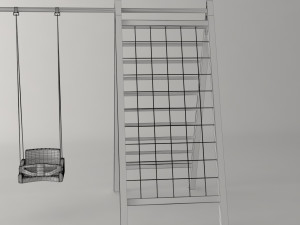 swing set Modelo 3D